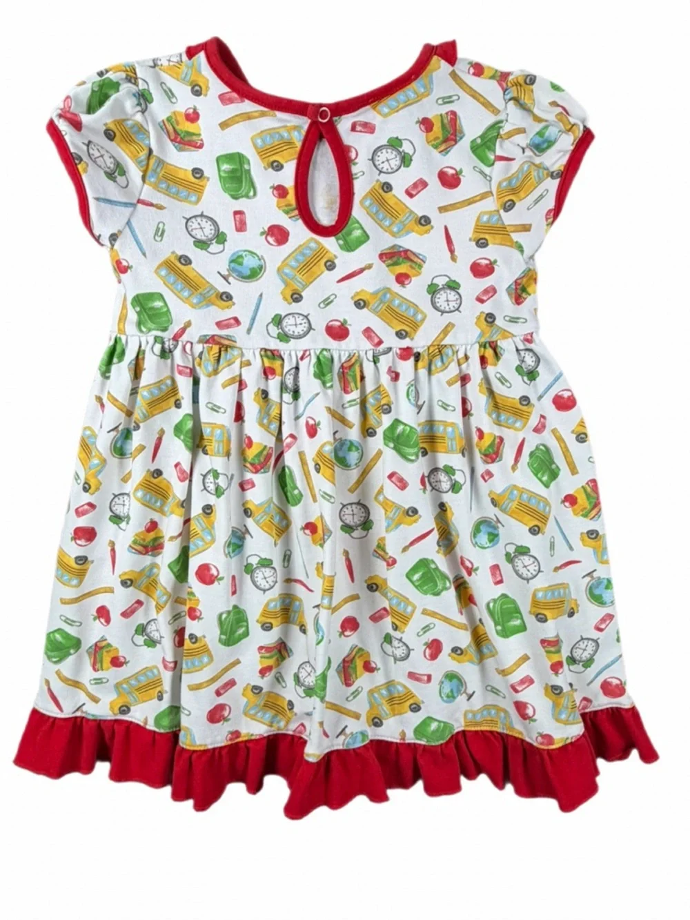 MAGNOLIA BABY Smarty Pants Printed S/S Toddler Dress - 2T